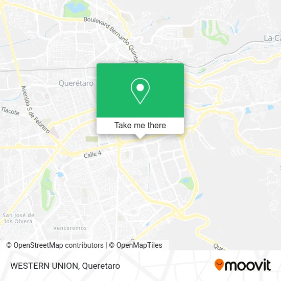 Mapa de WESTERN UNION