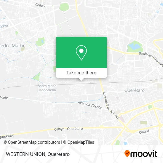 Mapa de WESTERN UNION