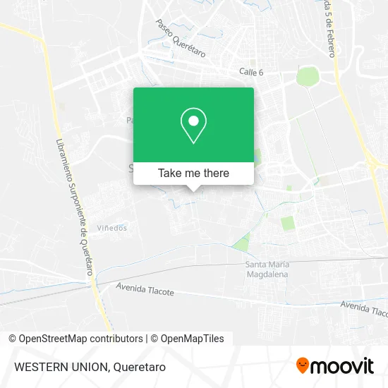 Mapa de WESTERN UNION