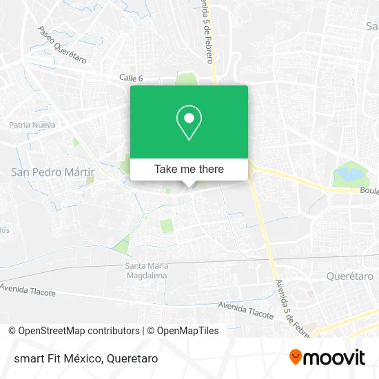 smart Fit México map