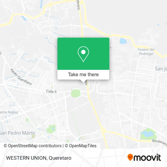 Mapa de WESTERN UNION