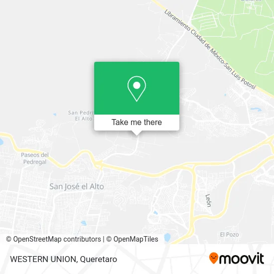 Mapa de WESTERN UNION
