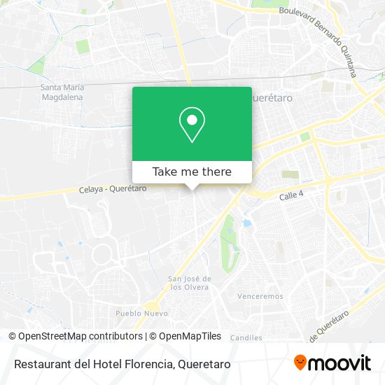 Restaurant del Hotel Florencia map