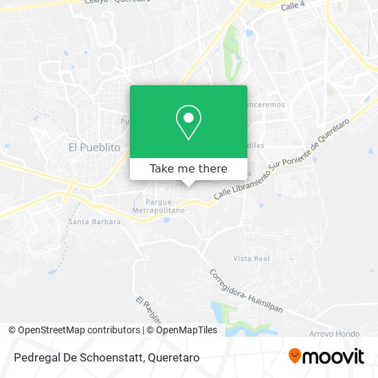 Pedregal De Schoenstatt map