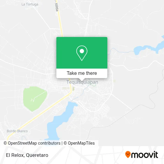 El Relox map