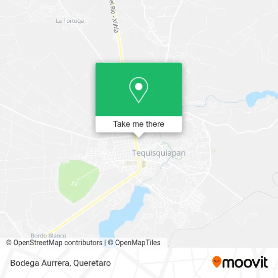 Bodega Aurrera map