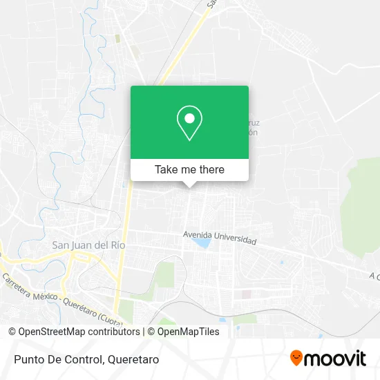 Punto De Control map