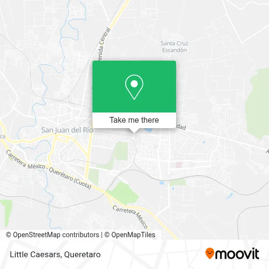 Little Caesars map
