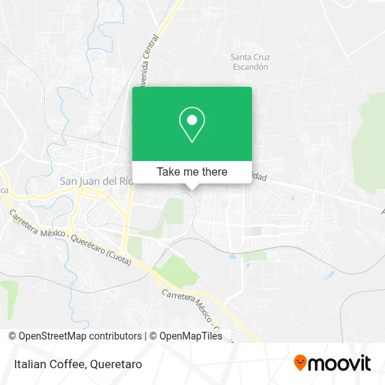 Italian Coffee map
