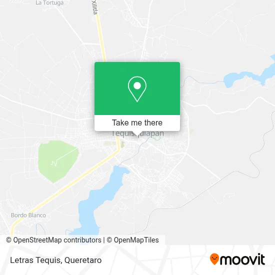 Letras Tequis map