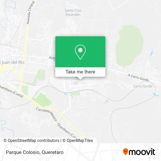 Parque Colosio map