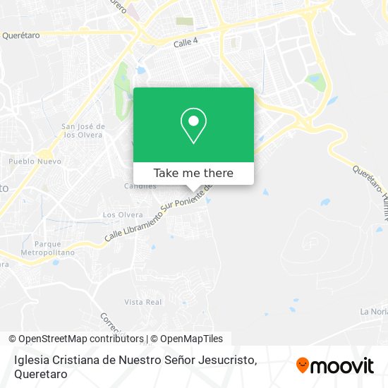 Iglesia Cristiana de Nuestro Señor Jesucristo map