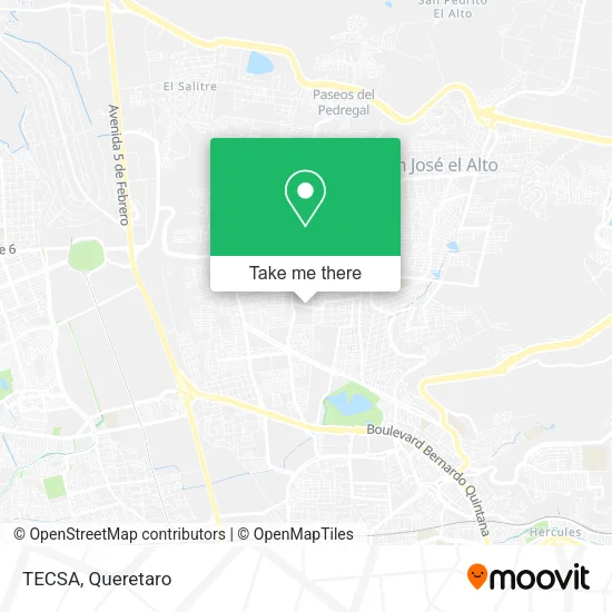 Mapa de TECSA