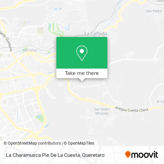 La Charamusca Pie De La Cuesta map