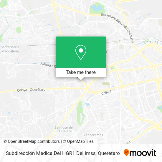 Mapa de Subdirección Medica Del HGR1 Del Imss