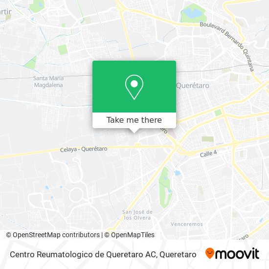 Centro Reumatologico de Queretaro AC map