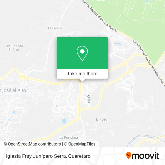Mapa de Iglesia Fray Junípero Serra