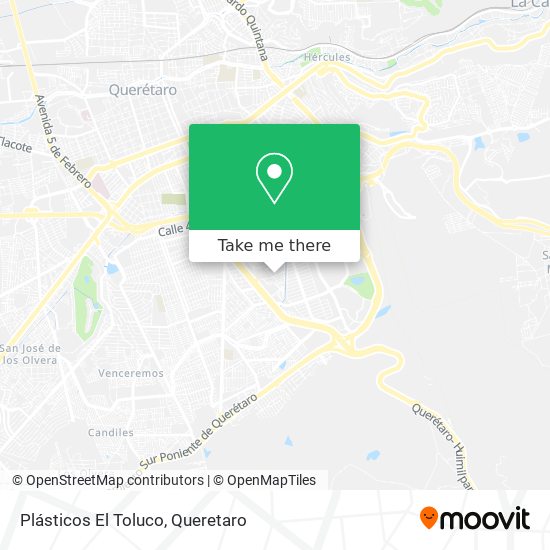 Plásticos El Toluco map