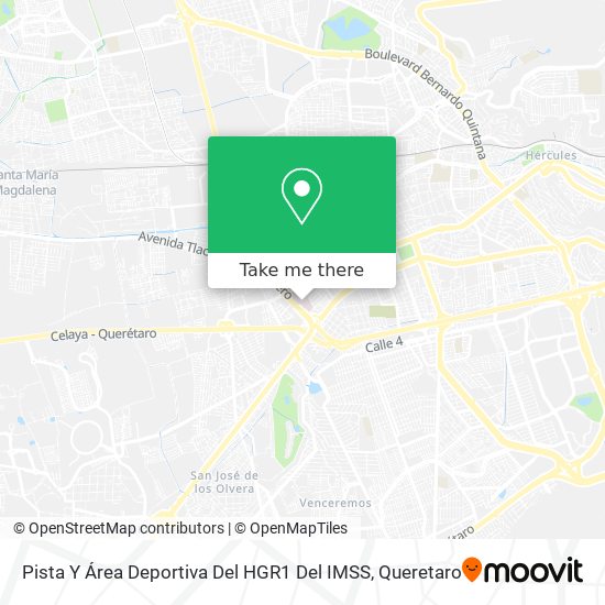Mapa de Pista Y Área Deportiva Del HGR1 Del IMSS