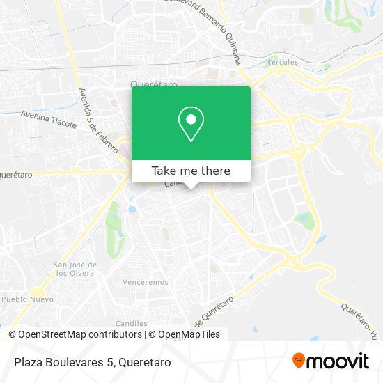 Plaza Boulevares 5 map