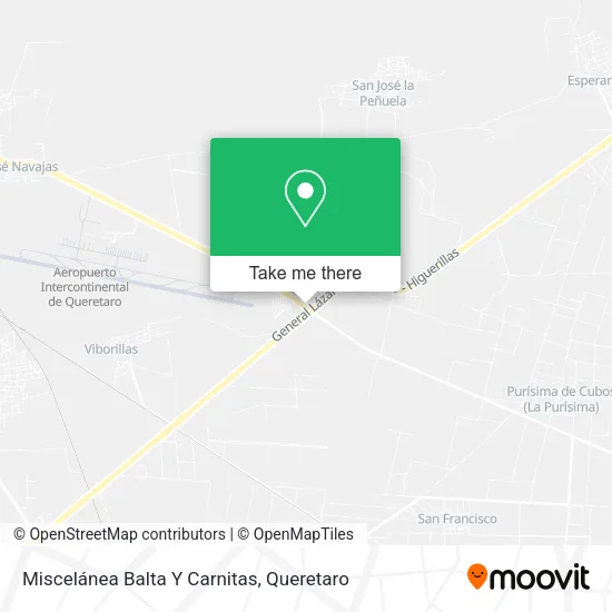 Mapa de Miscelánea Balta Y Carnitas
