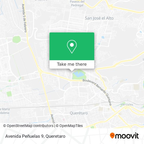 Mapa de Avenida Peñuelas 9