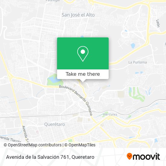 Mapa de Avenida de la Salvación 761