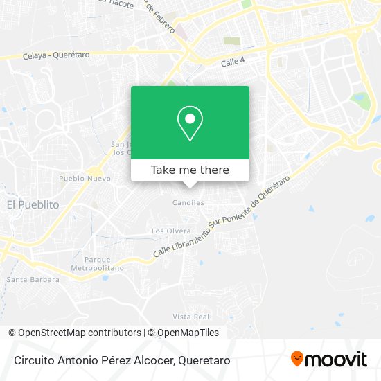 Circuito Antonio Pérez Alcocer map