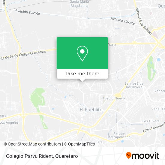 Mapa de Colegio Parvu Rident
