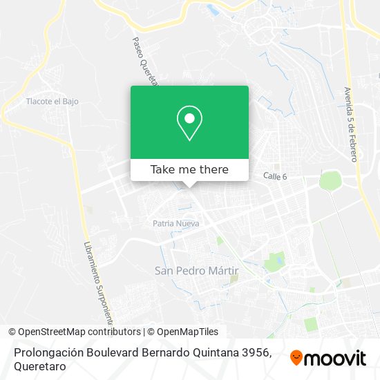 Prolongación Boulevard Bernardo Quintana 3956 map