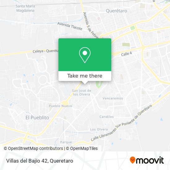 Mapa de Villas del Bajío 42