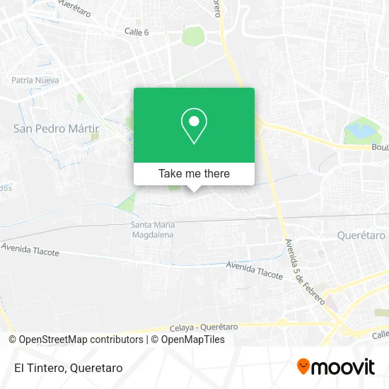 Mapa de El Tintero