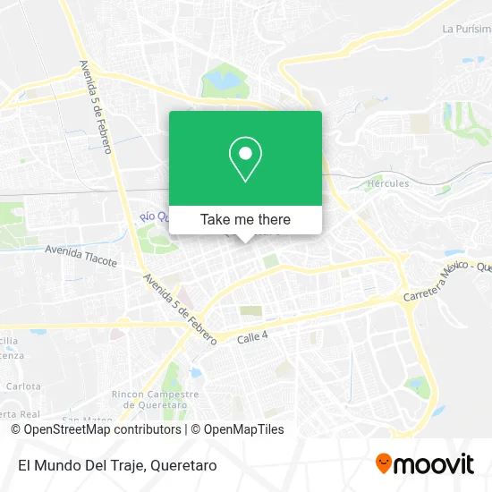 El Mundo Del Traje map