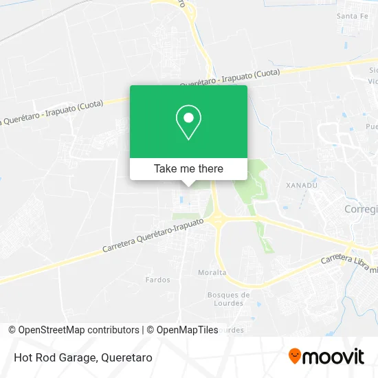 Hot Rod Garage map