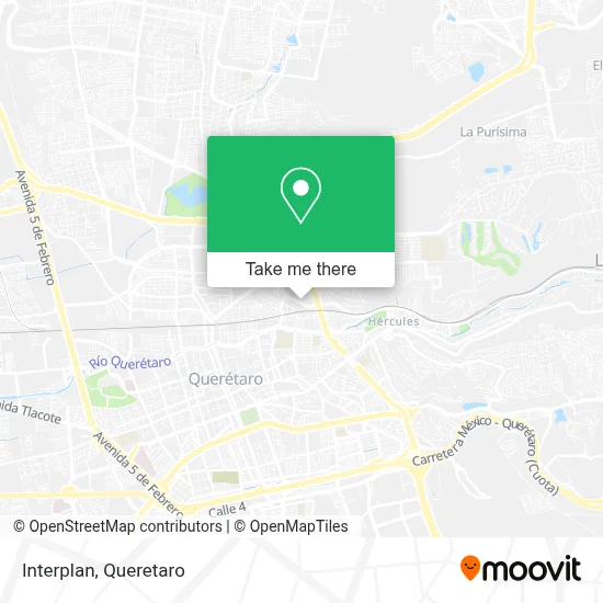 Interplan map