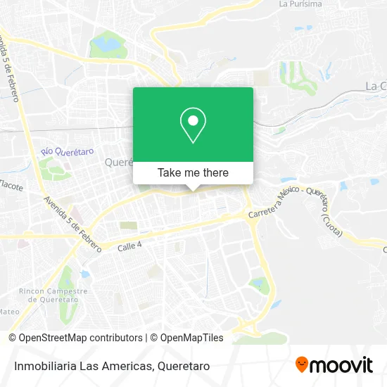 Inmobiliaria Las Americas map