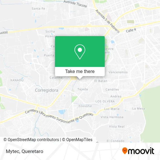 Mytec map
