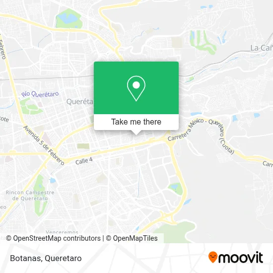 Botanas map