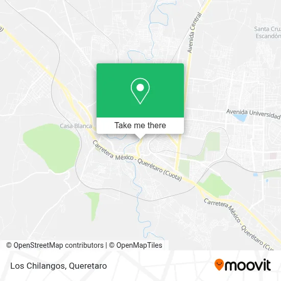 Los Chilangos map