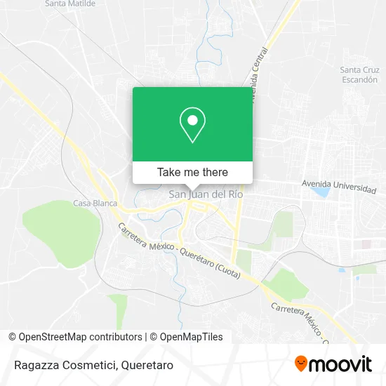 Ragazza Cosmetici map