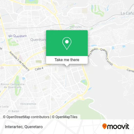Interartec map