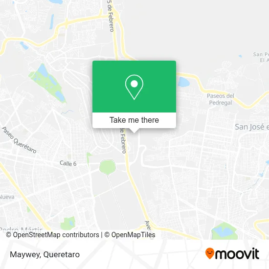 Maywey map