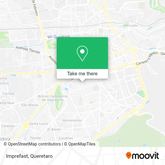 Imprefast map
