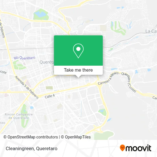 Cleaningreen map