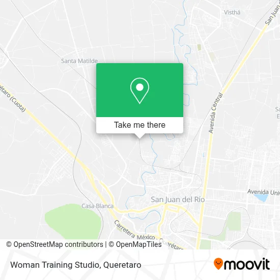 Woman Training Studio map