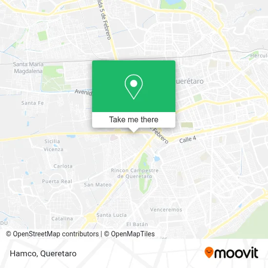Hamco map