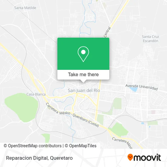 Reparacion Digital map