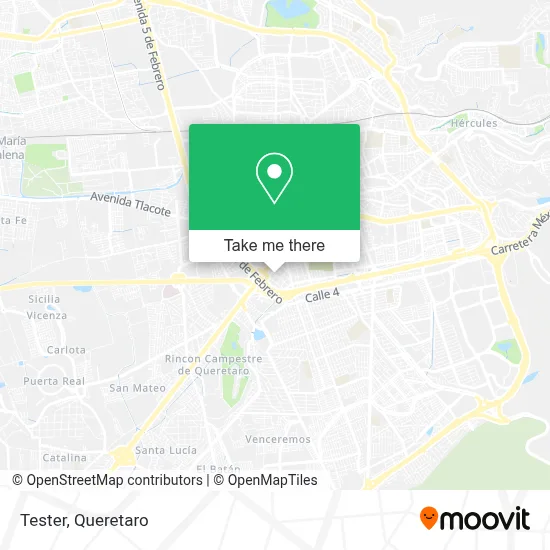 Tester map