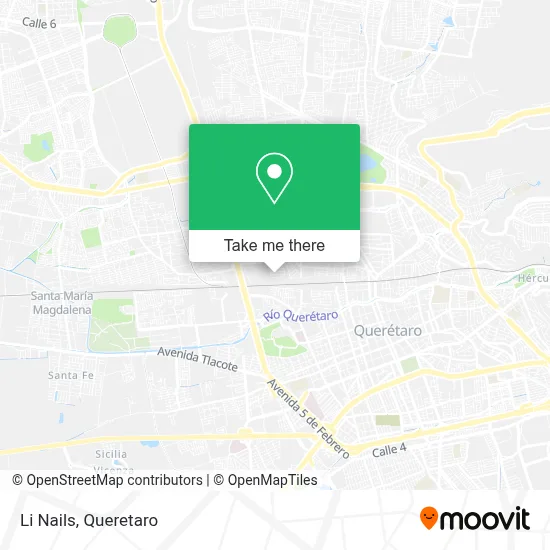 Li Nails map