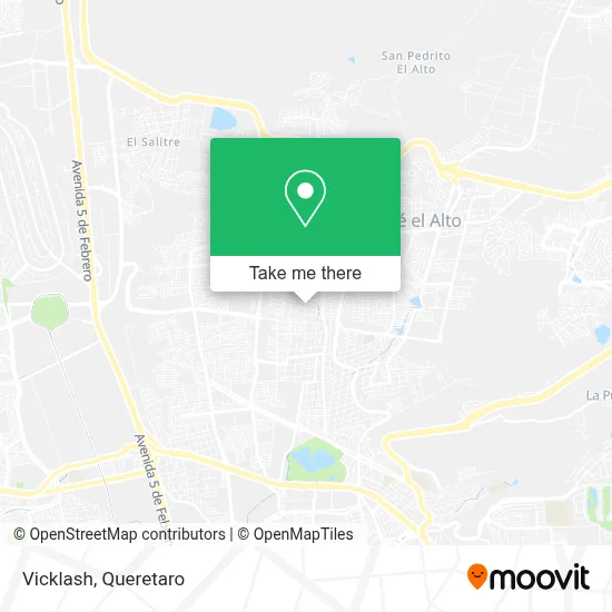 Vicklash map